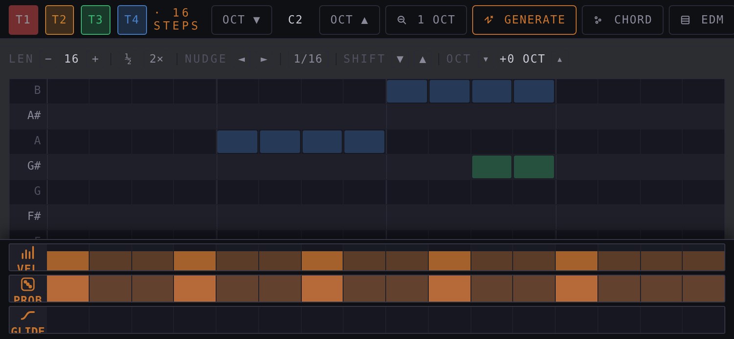 Note editor in landscape on a phone